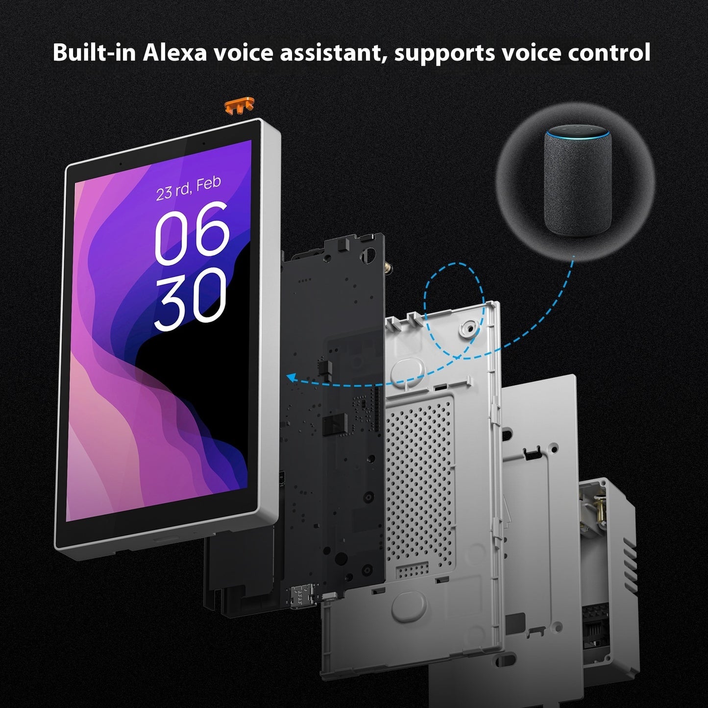 Graffiti Smart Home WiFi Central Control Screen