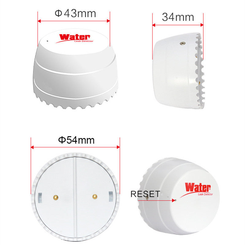 WiFi Smart Leakage Alarm Home Overflow Flood Detector With Buzzer