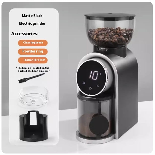 Smart Electric Grinder Adjustable Scale Household Coffee Machine