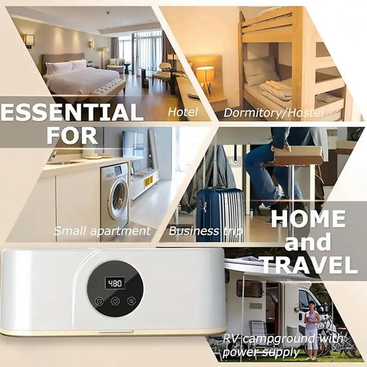 Portable Clothes Dryer with Smart Timer 360° Heat